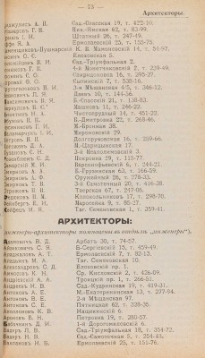 Полунов А.З. Первый карманный адрес-указатель (справочник) гор. Москвы... М., 1915.